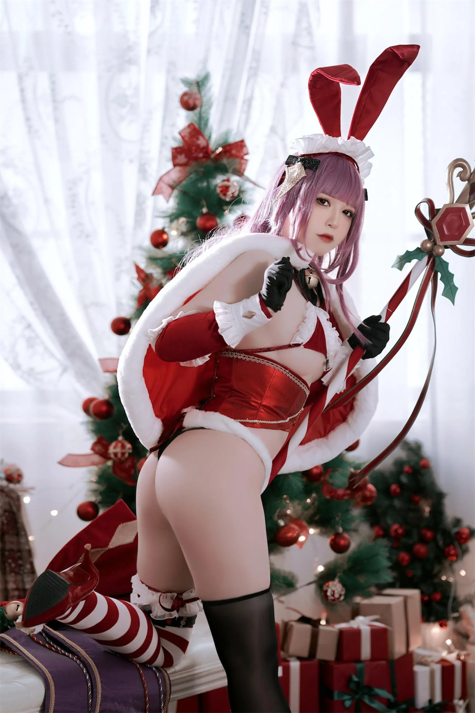半半子 – NO.63 Christmas Bunny Aike [41P]插图5